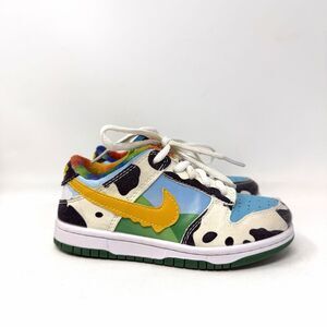 Kids' Nike SB Dunk Low Ben & Jerry's Chunky Dunky Shoes CU3244-100 Size 12C 12